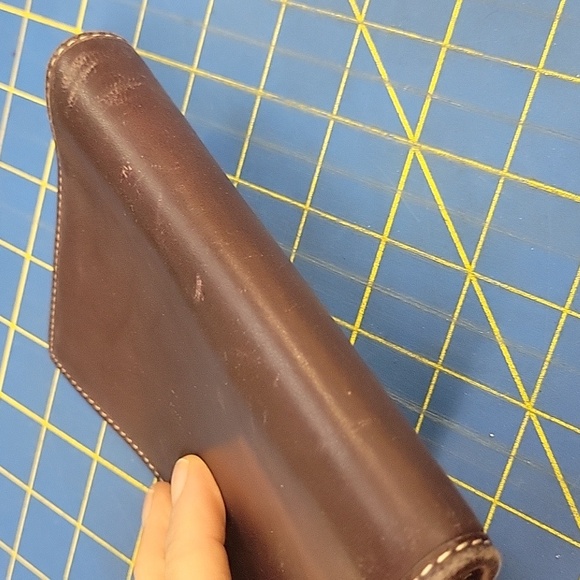 Coach Brown Leather 7" x 4.5" Wallet Snap Clousure - Picture 6 of 11